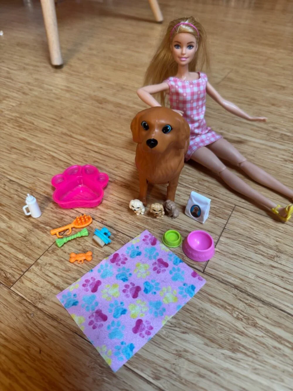 Barbie Sets Lot! Convertible Car, Stroll & Play Pet Dogs, Beach Ken, Chelsea